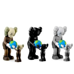Have all 3 color ways of KAWS “the promise” for sale new in the box dm questions